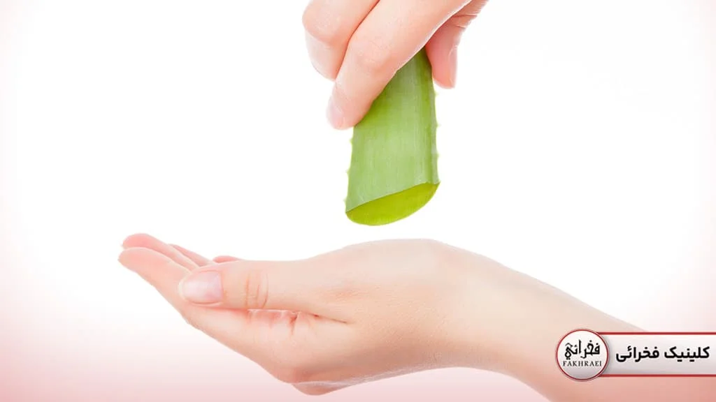 جوانسازی دست با آلوئه ورا