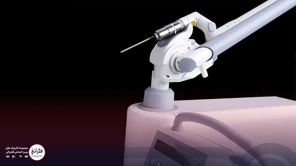 دستگاه لیزر کیوسوییچ 