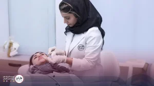 تزریق آنزیم تخلیه ژل و آنزیم لب