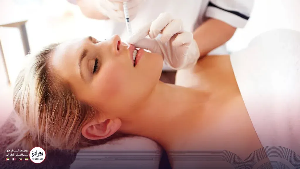 نحوه تزریق چربی