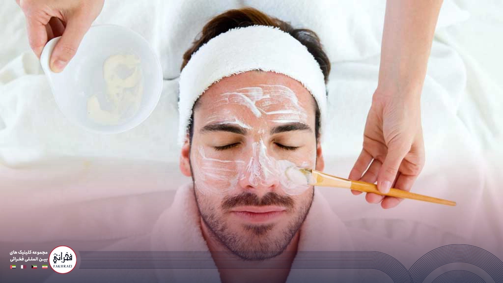 فیشیال آقایان -در حال فیشیال مردی