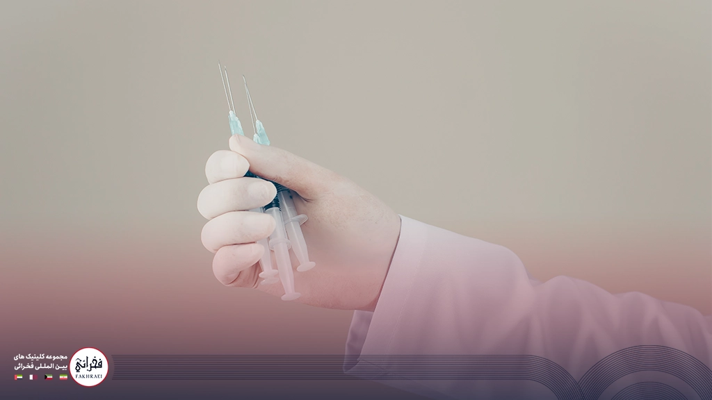 تزریق ژل دست-تعدادی سرنگ