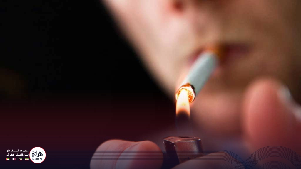 ریزش مو و سیگار کشیدن