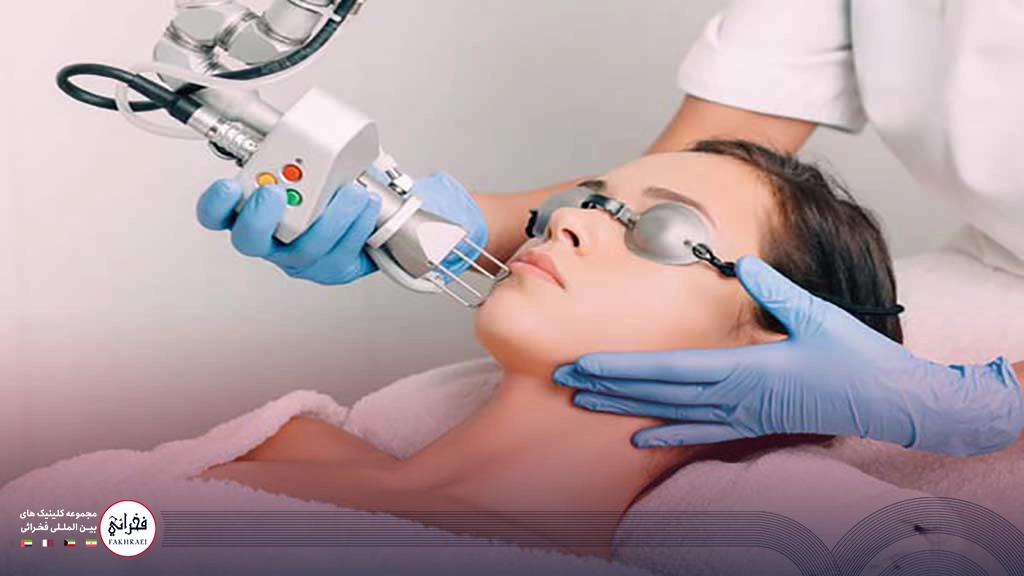 جوانسازی صورت با لیزر co2
