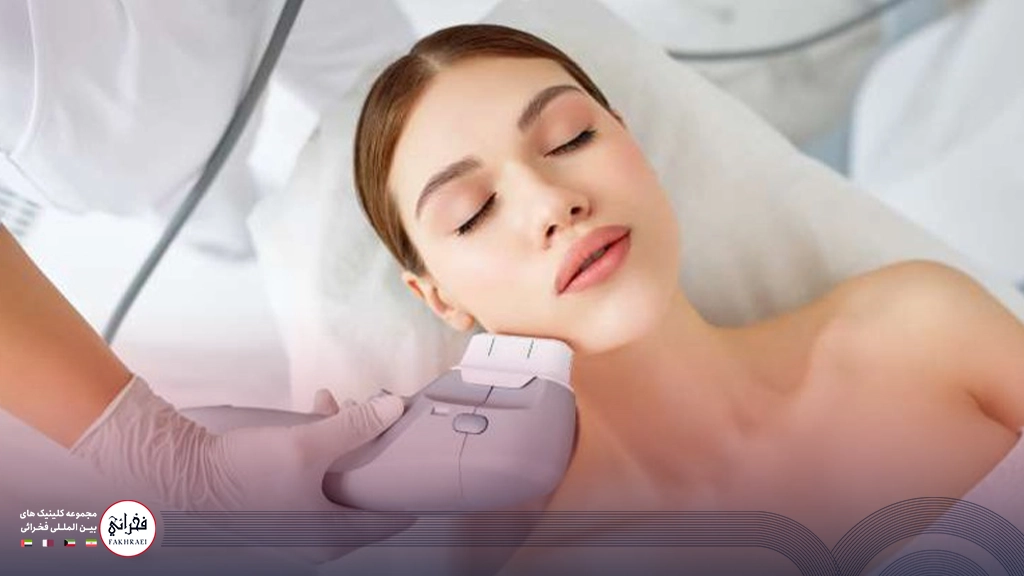 هایفوتراپی صورت-هایفو برای خانومی