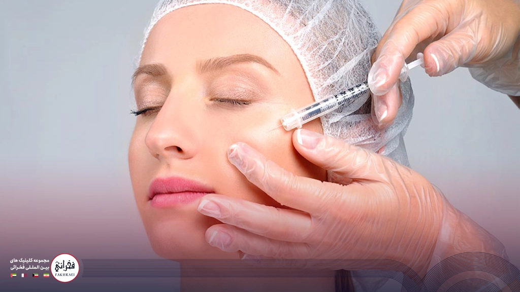 تزریق ژل به گونه