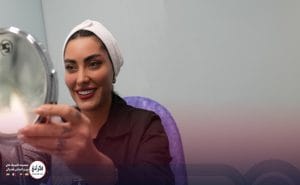 لیفت ابرو با نخ