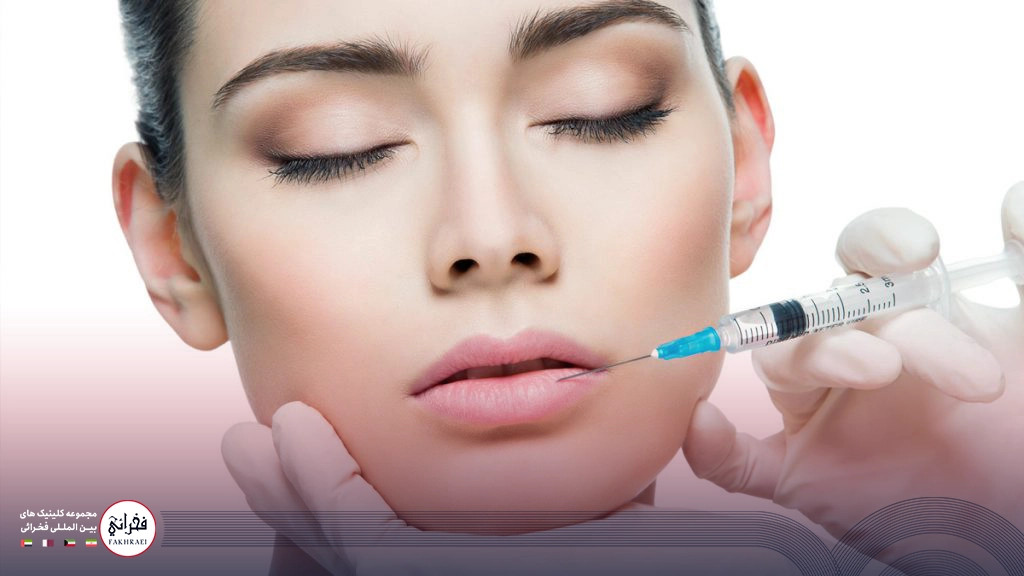 درمان تبخال بعد از ژل لب-تزریق ژل به لب های خانمی