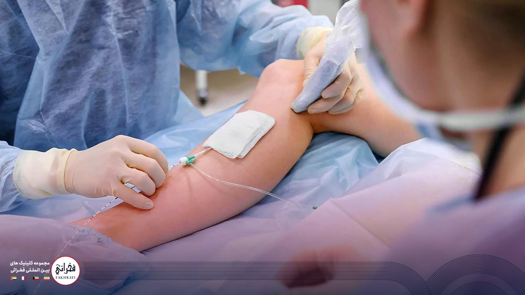 اسکلروتراپی واریس پا