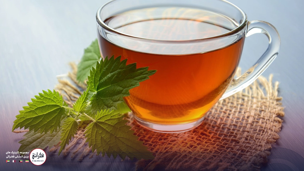 چای گیاهی برای درمان چاقی شکم