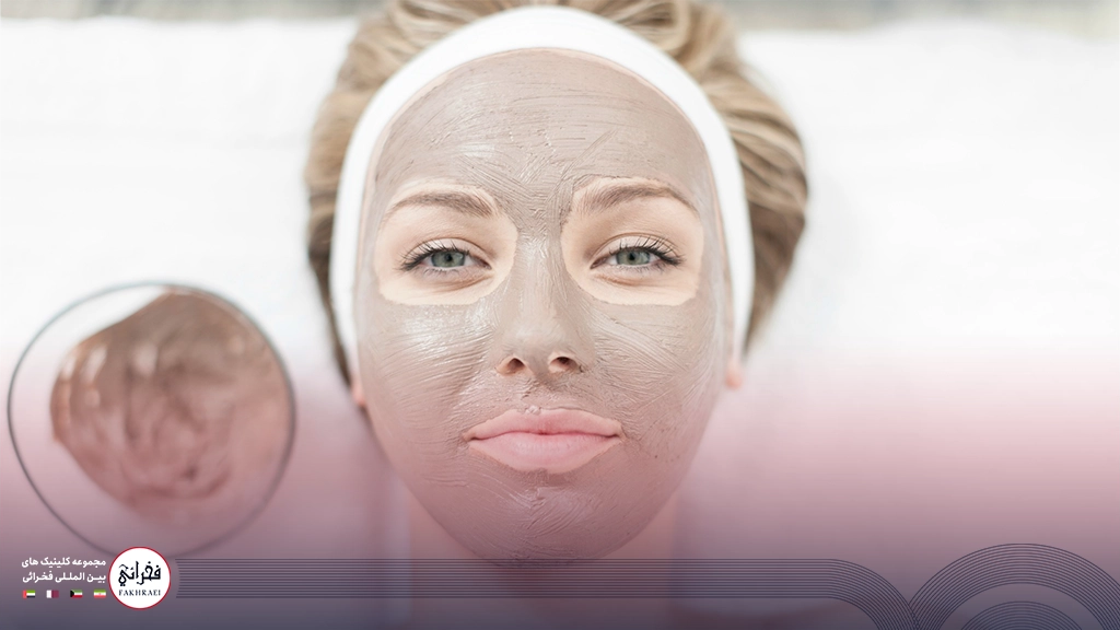 ماسک خاک رس برای درمان پوست چرب و جوش دار 