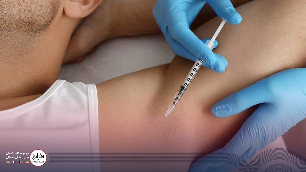 عوارض خطرناک بوتاکس زیر بغل