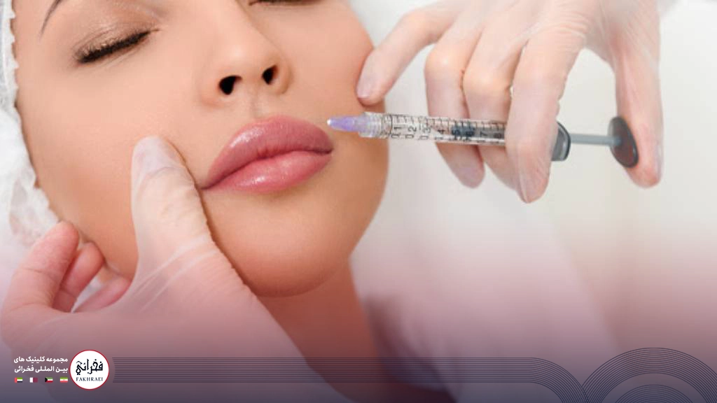  تزریق ژل لب