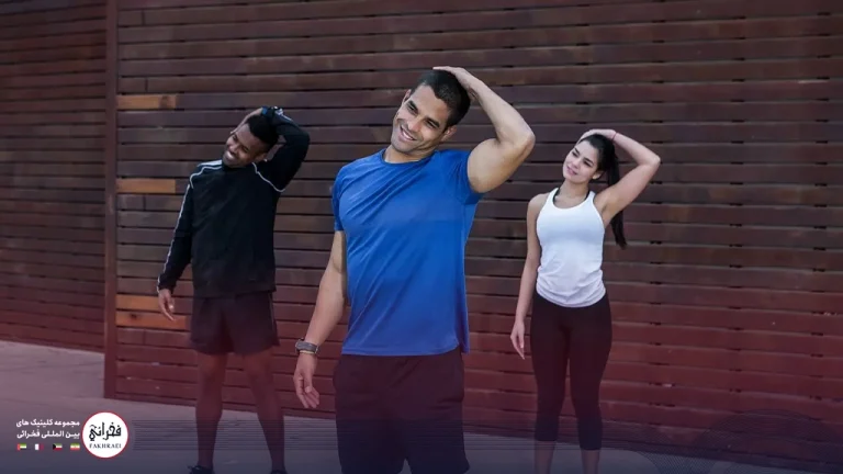 تصویر بانوان در حال ورزش بعد از کاشت مو