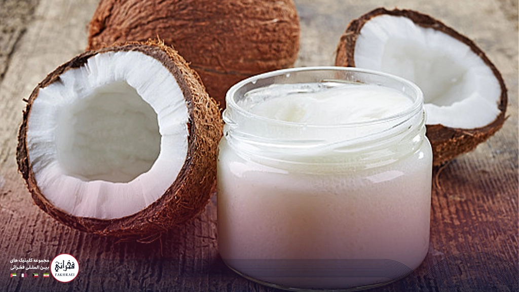 روغن نارگیل برای تقویت ابرو