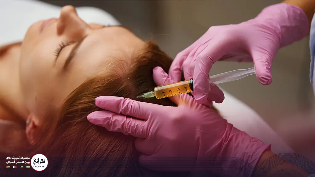 دارو‌های تزریقی برای فردی که کاشت مو برای او مناسب نیست