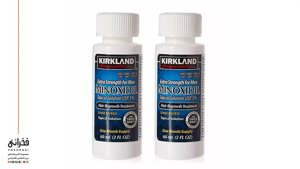 ماینوکسیدیل برای درمان ریزش مو سکه ای