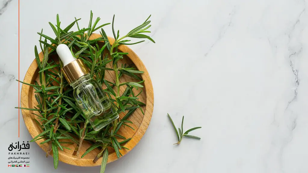 درمان ریزش مو در منزل با رزماری