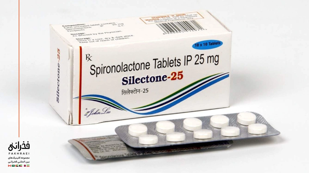 قرص اسپیرونولاکتون برای ریزش موی هورمونی