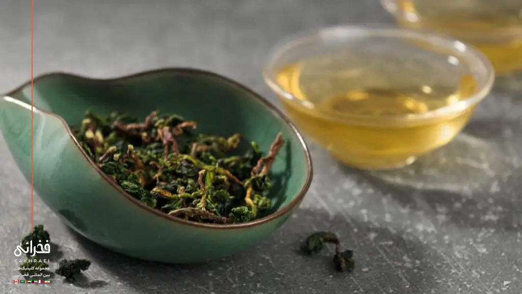 دمنوش چای اولانگ