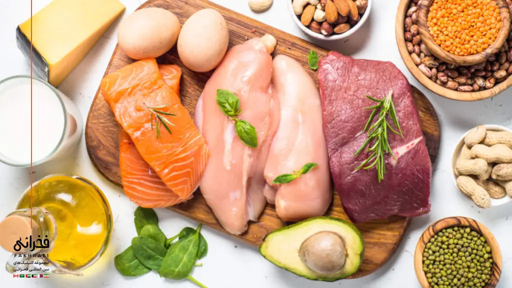 مصرف پروتئین برای لاغری سریع