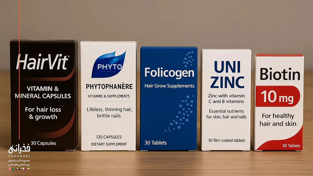 ۵ تا از بهترین قرص های ویتامین برای ریزش مو