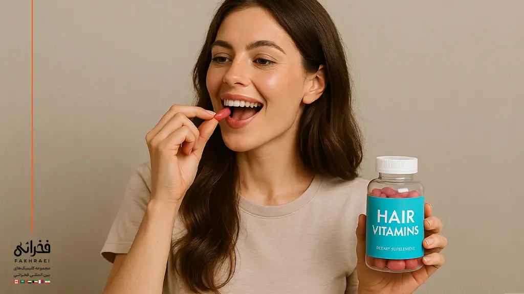 کاربرد های قرص ویتامین برای جلوگیری از ریزش مو