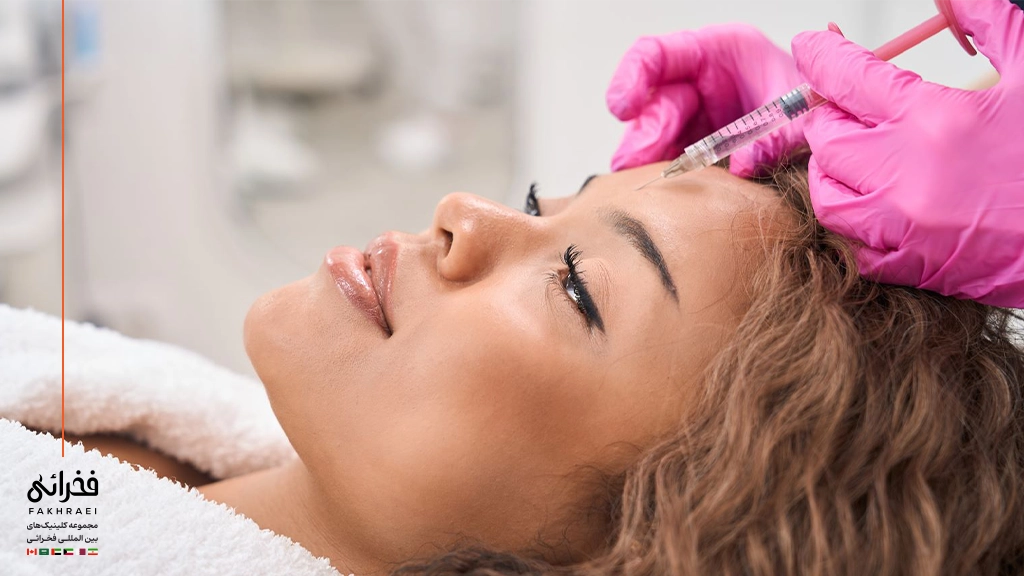 فیلر بهتر است یا بوتاکس-تزریق بوتاکس پیشانی