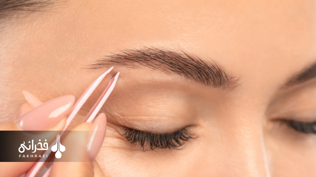 اصلاح نادرست ابرو علت اصلی ریزش ابرو