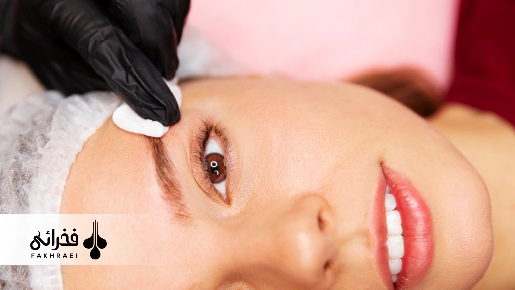 مراقبت‌های روز کاشت ابرو تا روز هفتم