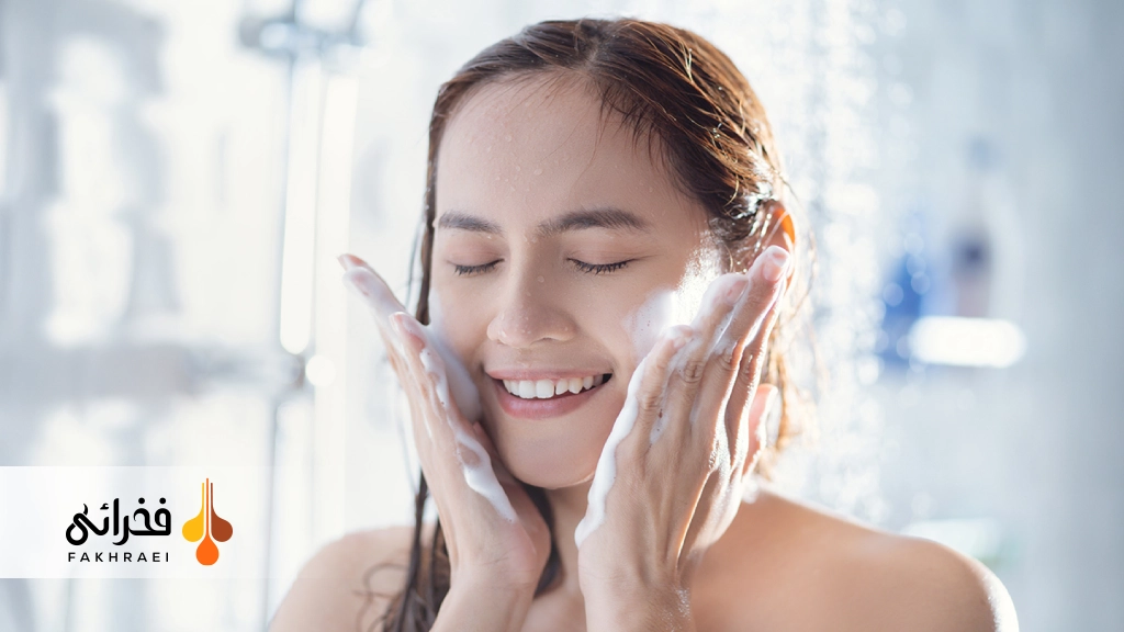 شستن صورت بعد از بوتاکس