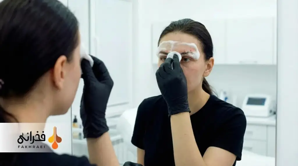 نحوه صحیح شستشوی ابروی کاشت شده