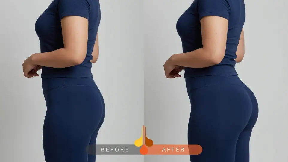 تزریق فیلر یکی از روش های بزرگ کردن باسن