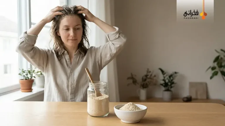 سبوس برنج برای مو