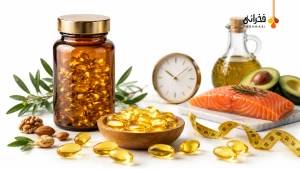 بهترین زمان خوردن قرص امگا 3 برای لاغری